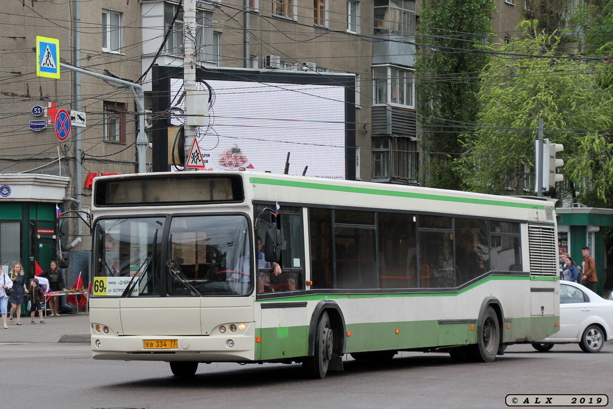 Воронежская область, МАЗ-103.465 № ЕВ 334 77