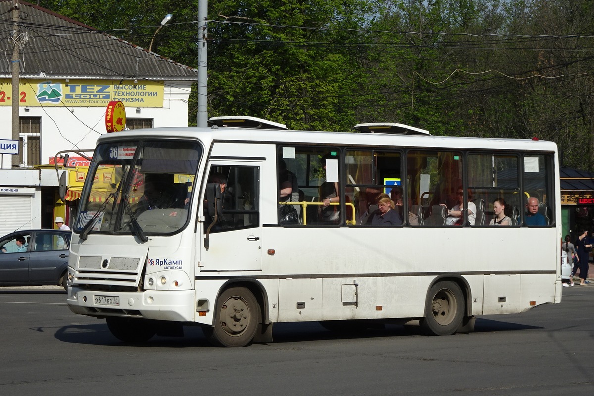 Ярославская область, ПАЗ-320402-05 № Х 617 ВО 76