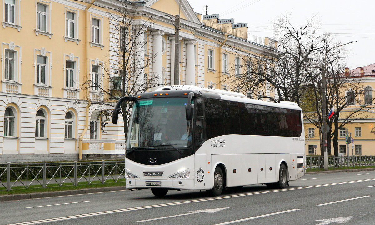 Санкт-Петербург, King Long XMQ6127C № У 865 ЕС 178