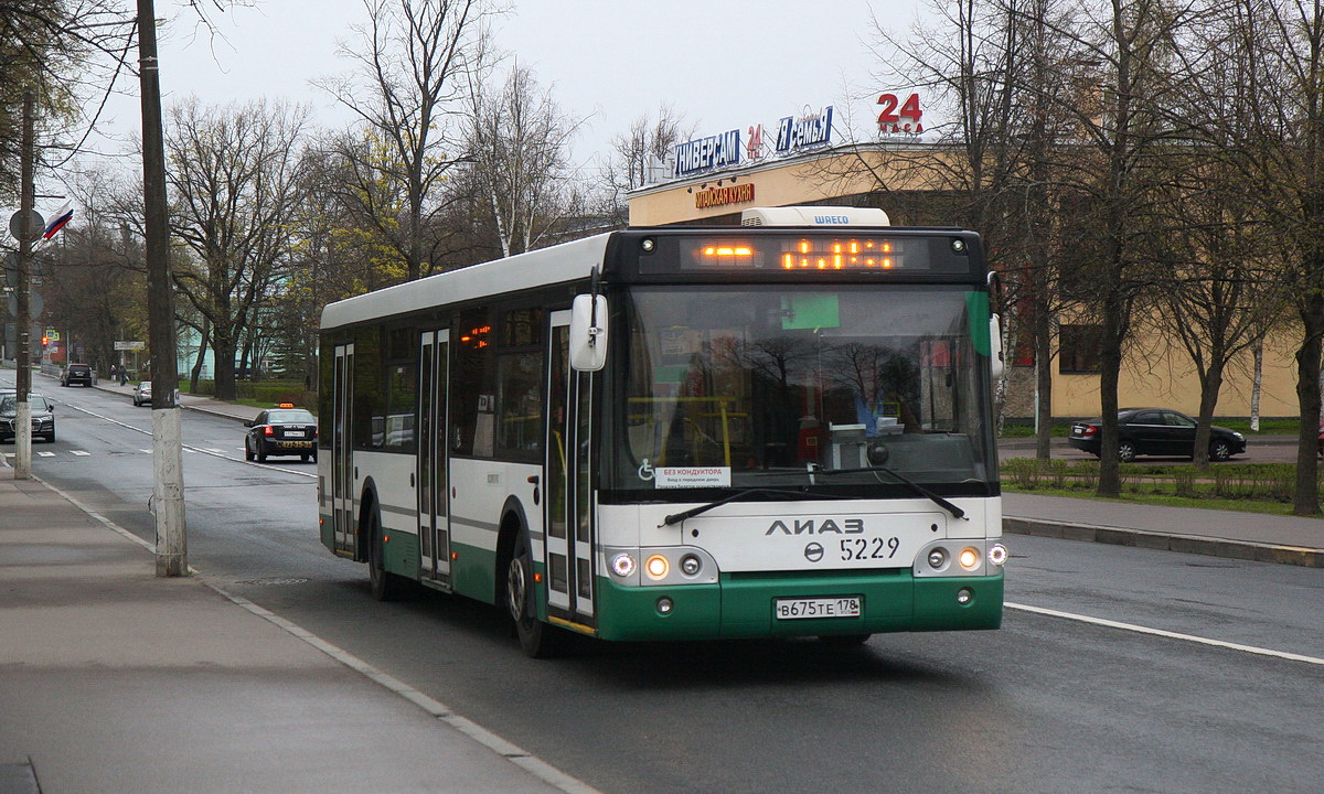 Санкт-Петербург, ЛиАЗ-5292.60 № 5229