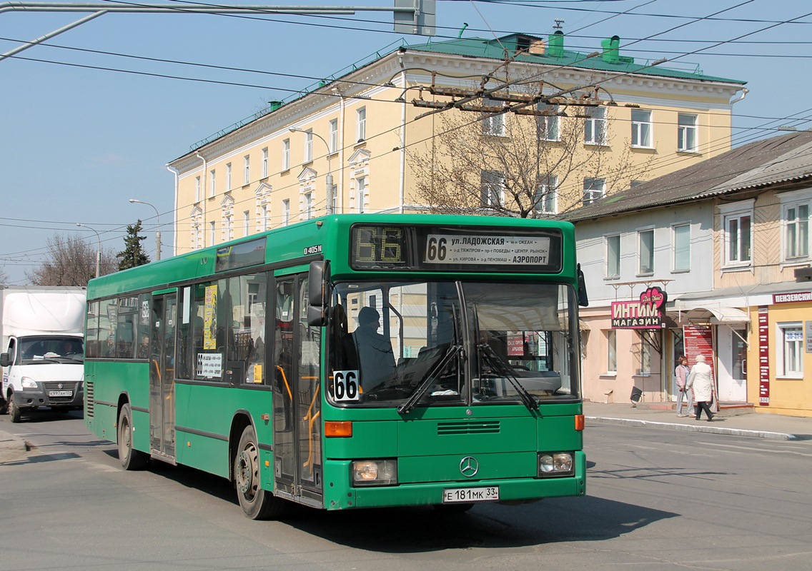 Пензенская область, Mercedes-Benz O405N2 № Е 181 МК 33