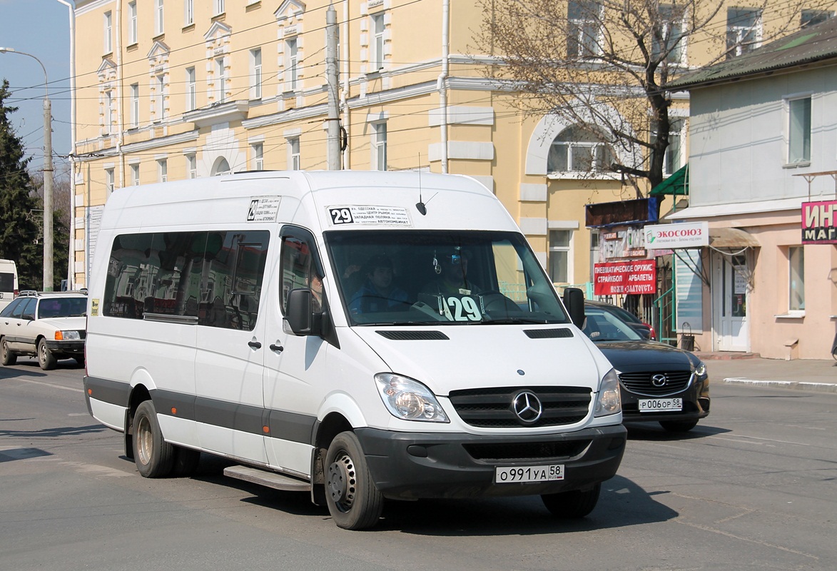 Пензенская область, Луидор-22360C (MB Sprinter) № О 991 УА 58