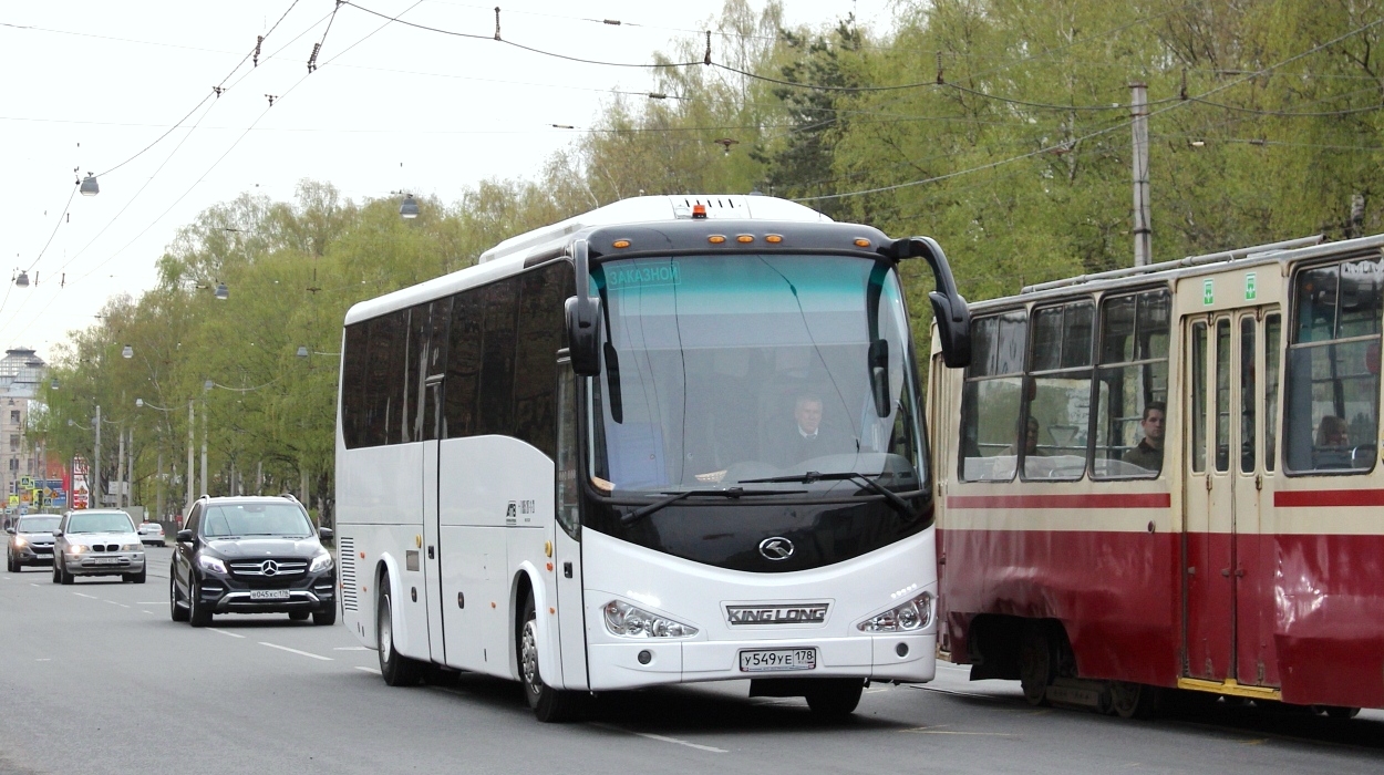 Санкт-Петербург, King Long XMQ6127C № У 549 УЕ 178