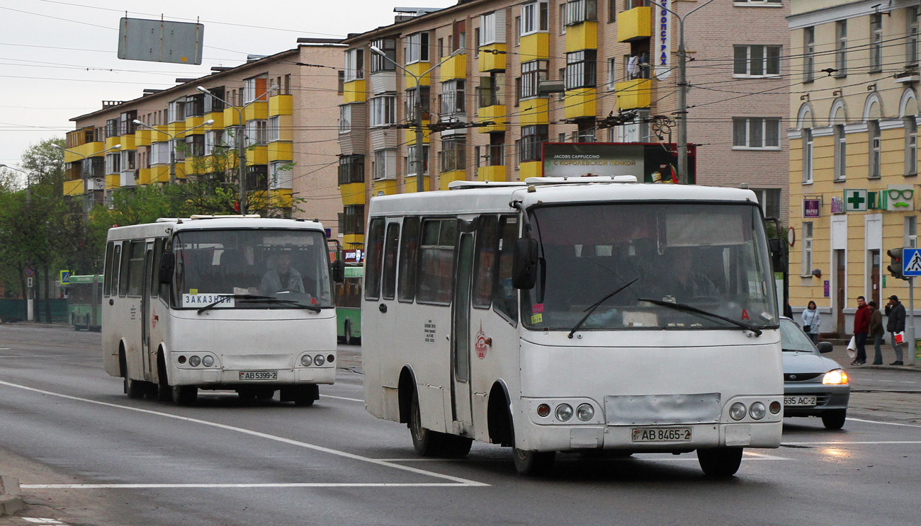 Витебская область, ГАРЗ А0921 "Радимич" № АВ 5399-2; Витебская область, ГАРЗ А0921 "Радимич" № АВ 8465-2