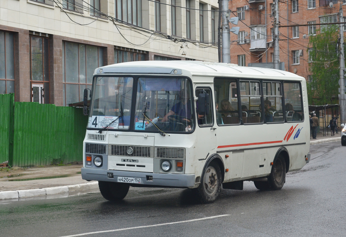 Калужская область, ПАЗ-32054 № Н 420 ОР 152