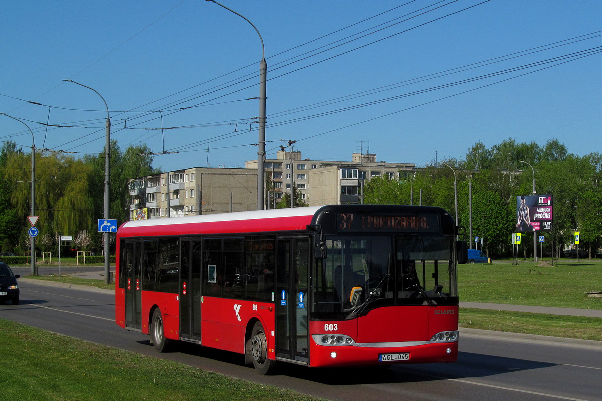 Литва, Solaris Urbino II 12 № 603