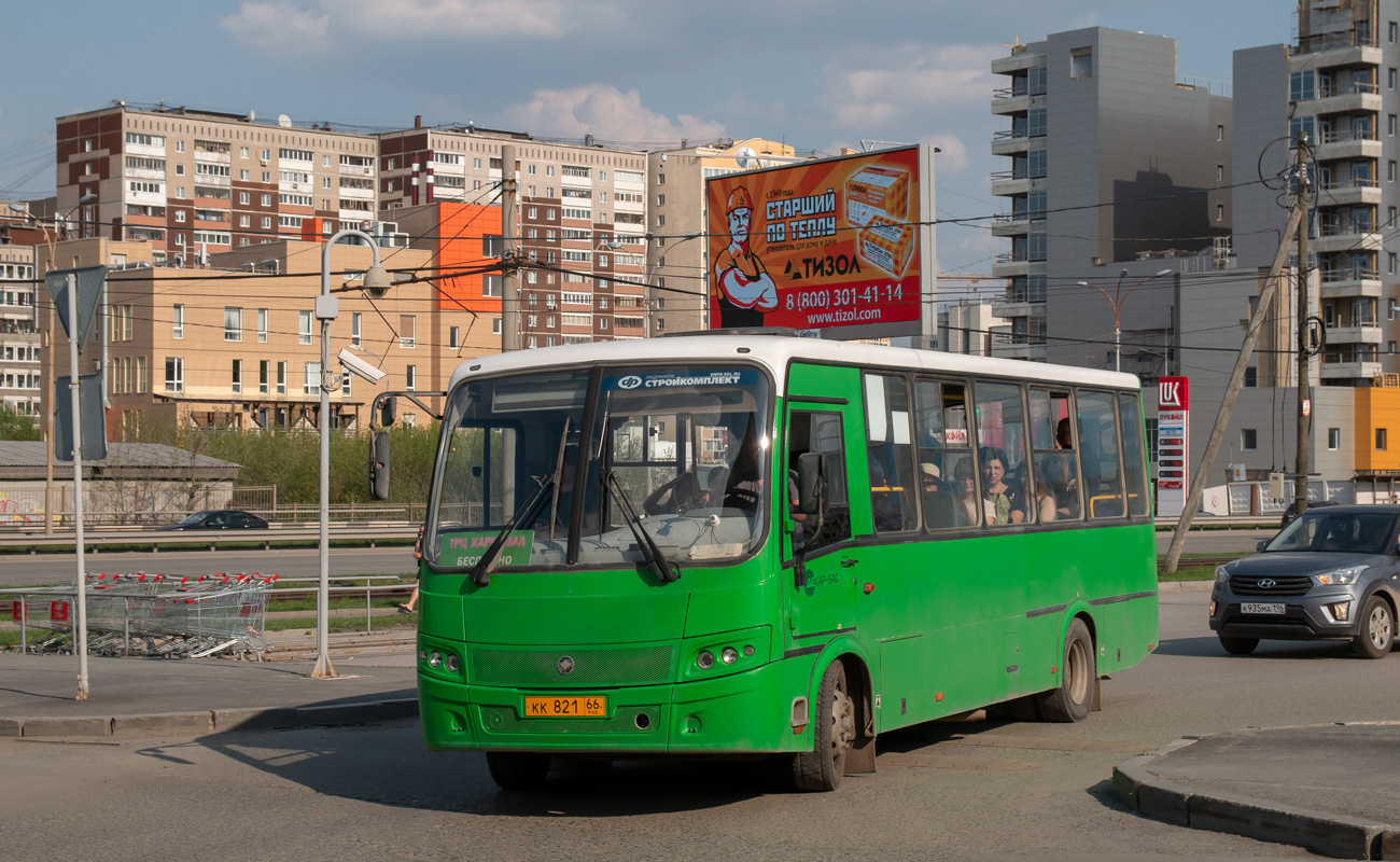 Свердловская область, ПАЗ-320412-05 "Вектор" № КК 821 66