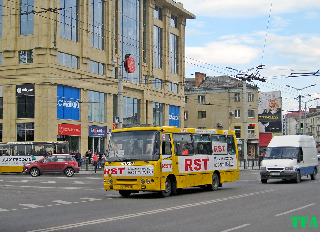 Валынская вобласць, Богдан А09201 № AC 0025 AA