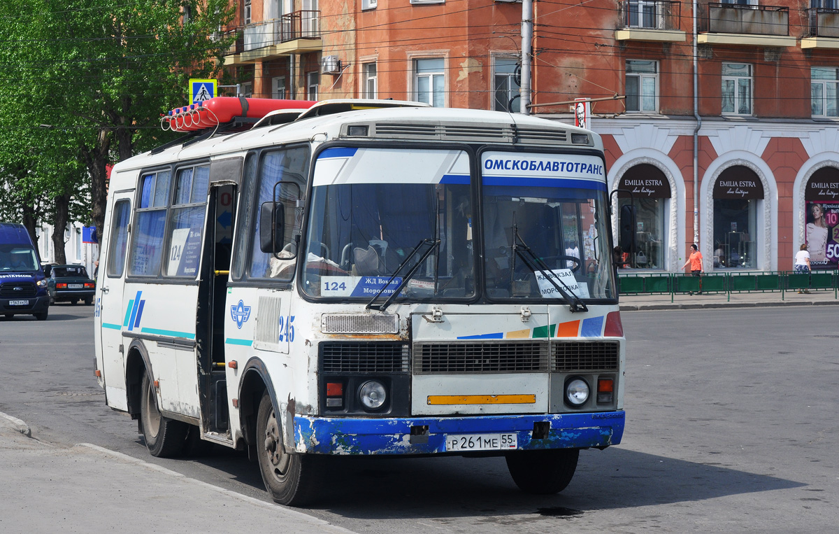 Омская область, ПАЗ-32053 № 245