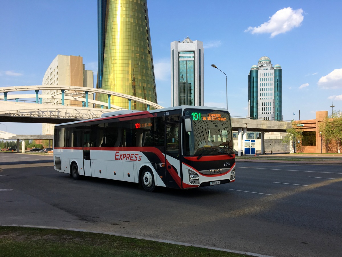 Astana, IVECO Crossway LINE 13M (SaryarkaAvtoProm) # Z018