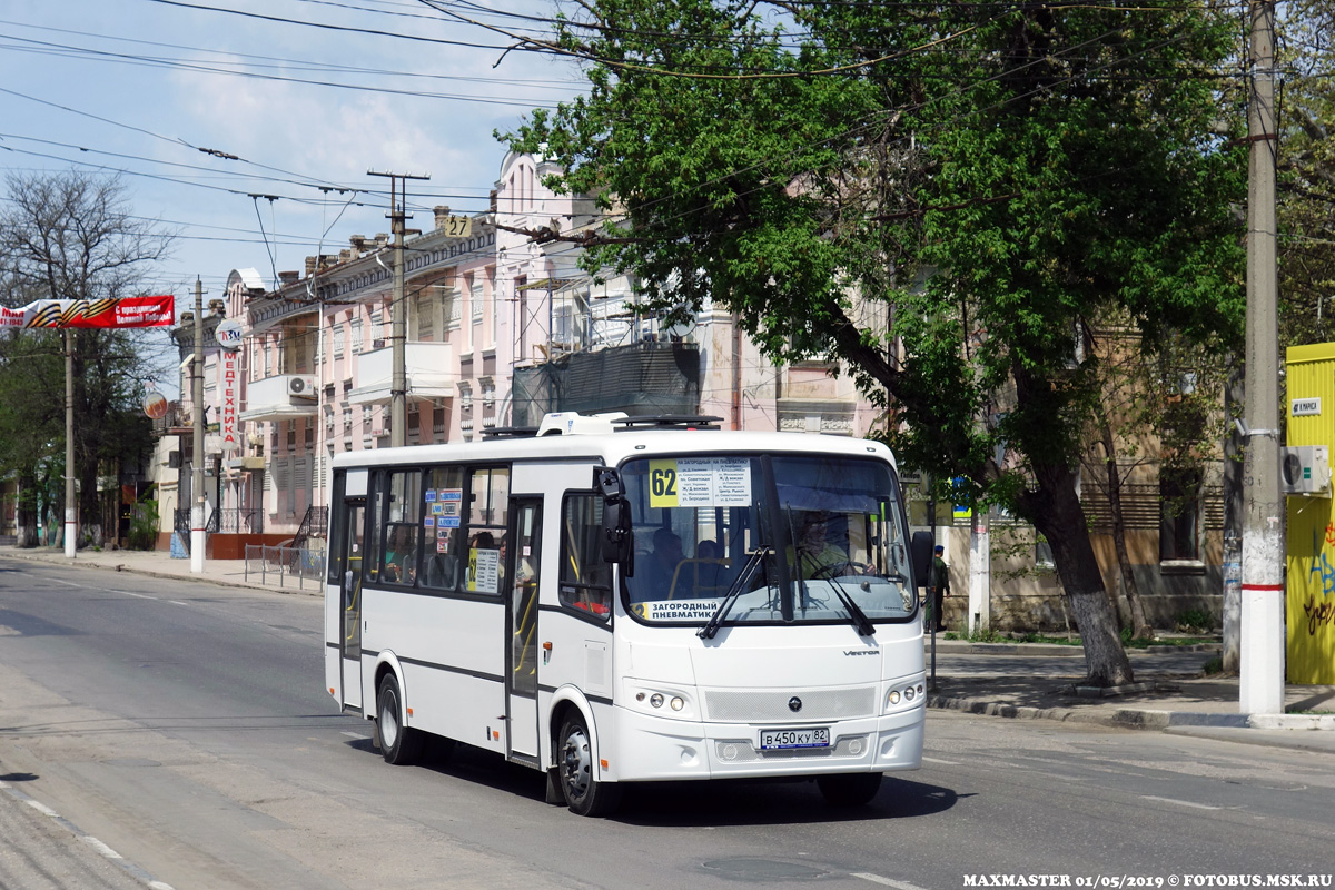 Республика Крым, ПАЗ-320412-04 "Вектор" № В 450 КУ 82