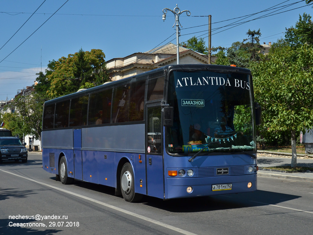 Республика Крым, Van Hool T815 Alicron № А 781 МХ 82