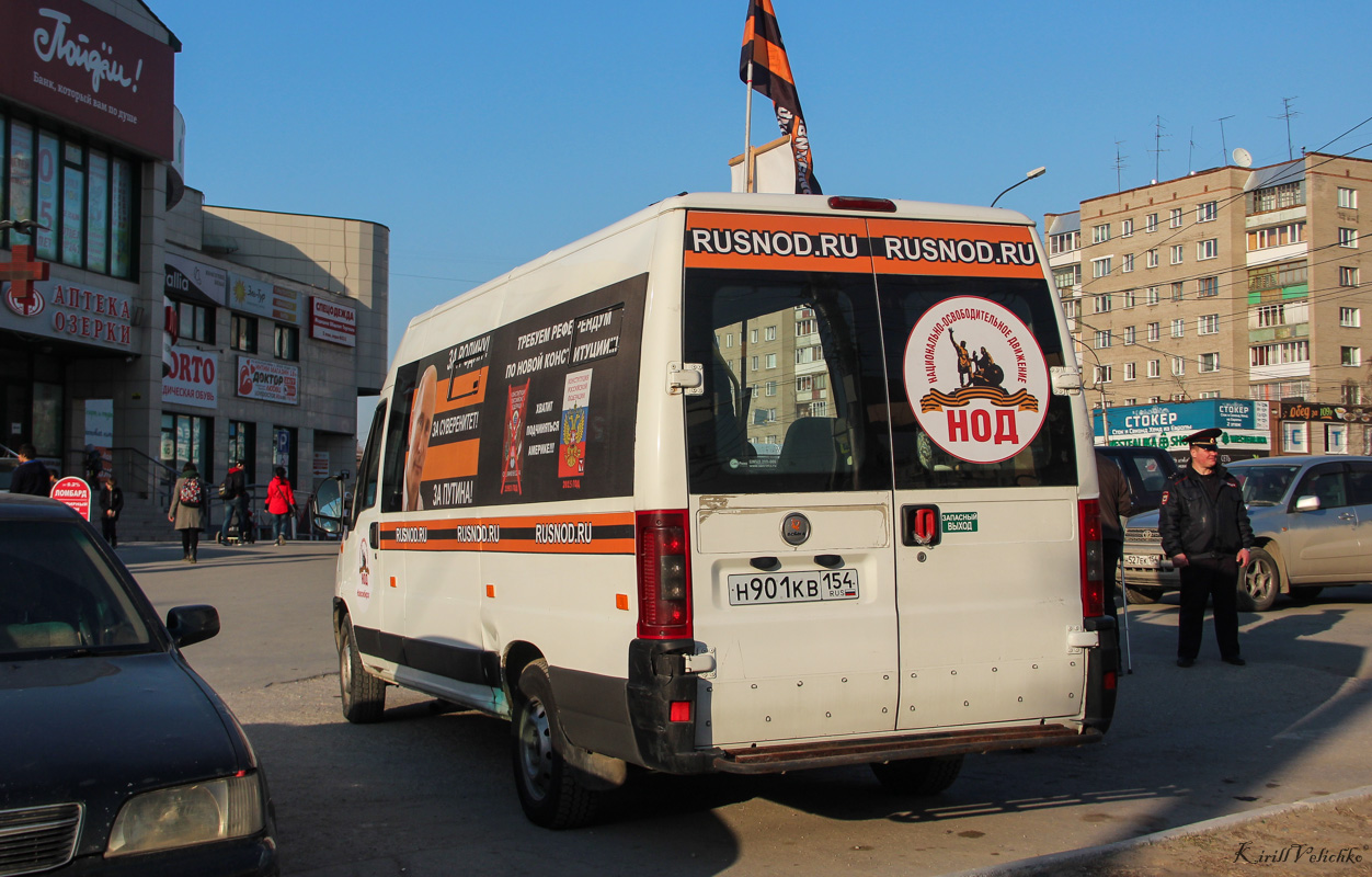 Новосибирская область, FIAT Ducato 244 CSMMC-RLL, -RTL № Н 901 КВ 154