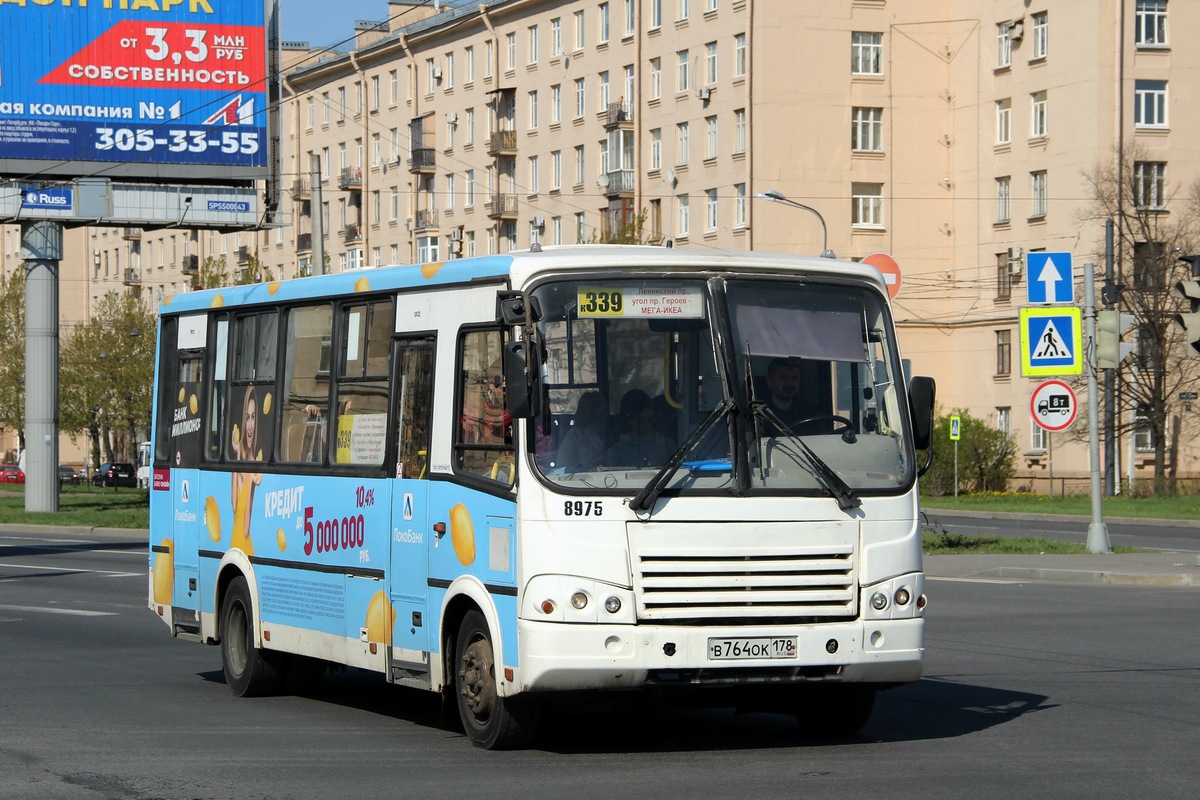 Санкт-Петербург, ПАЗ-320412-05 № 8975