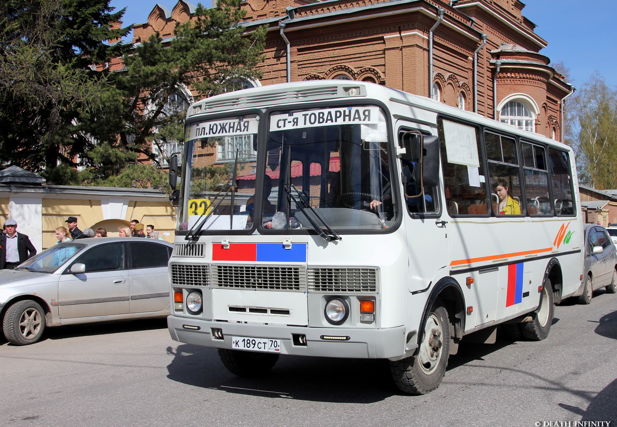 Томская область, ПАЗ-32054 № К 189 СТ 70