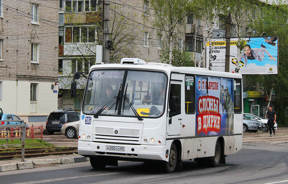 Tver Region, PAZ-320402-04 Nr. М 200 СО 69