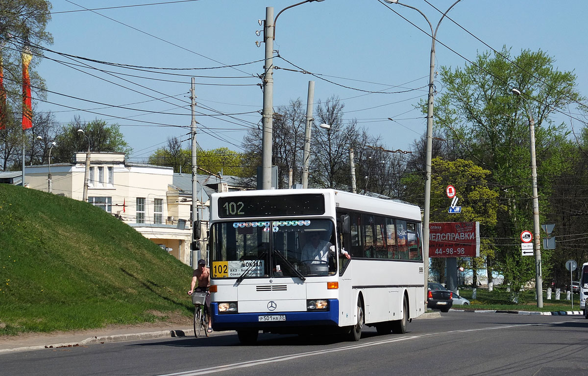 Vladimir region, Mercedes-Benz O405 Nr. Р 501 НА 33