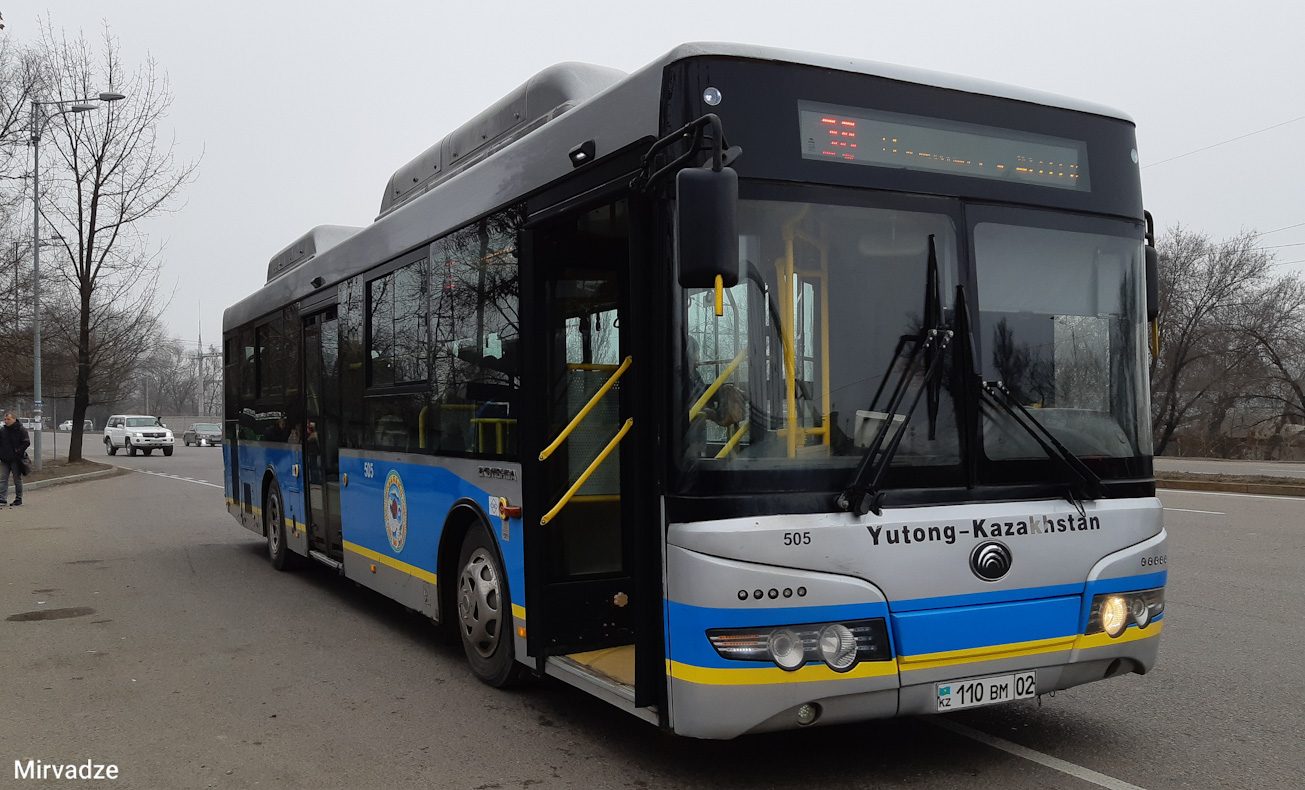 Алматы, Yutong ZK6118HGA № 505