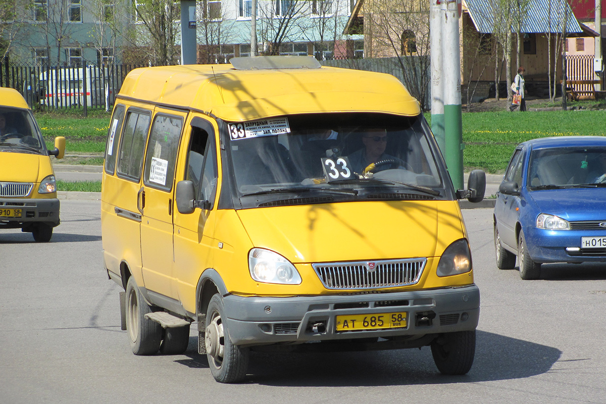 Penza region, GAZ-322132 (XTH, X96) # АТ 685 58