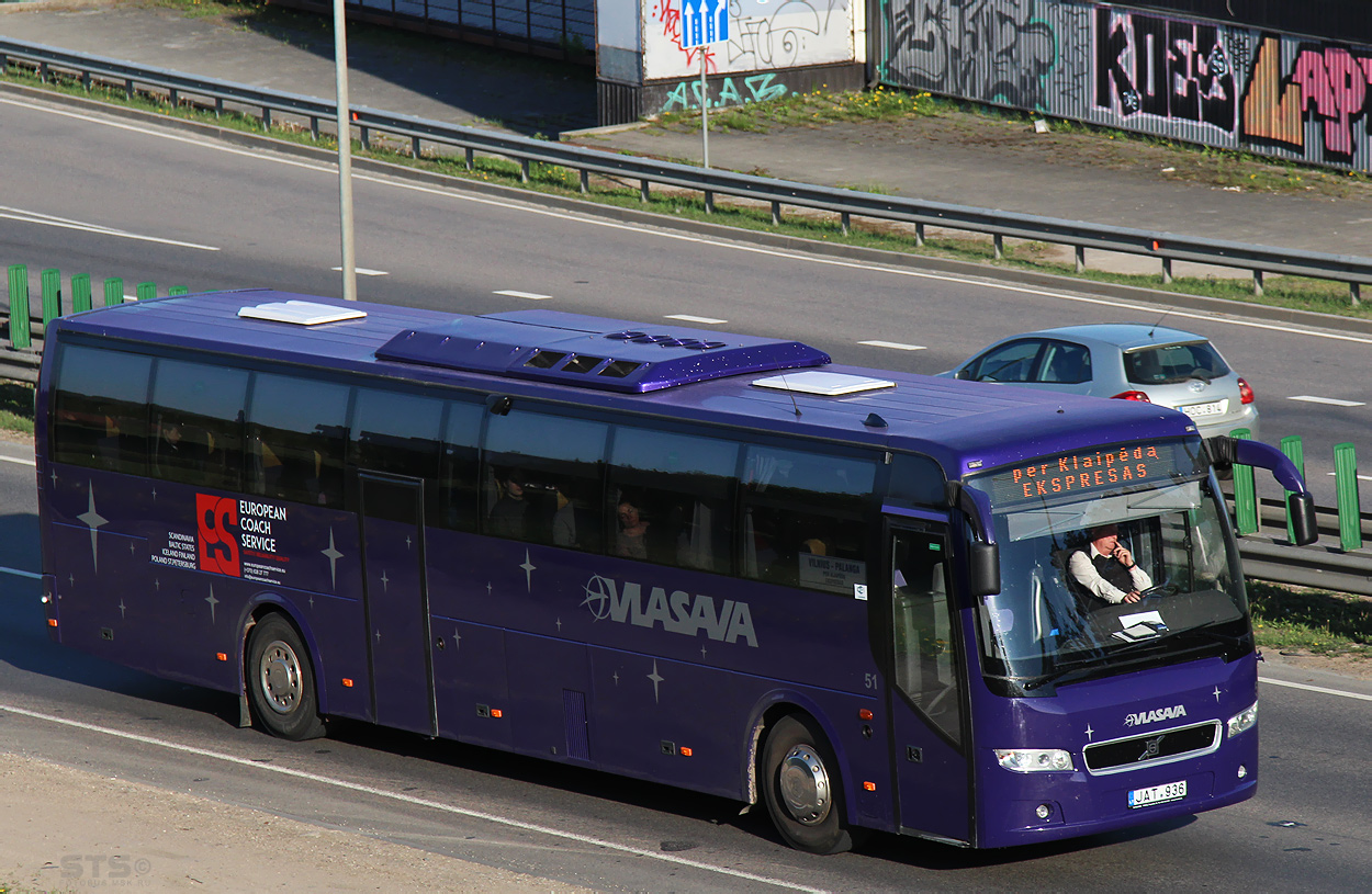 Литва, Volvo 9700S NG № 51