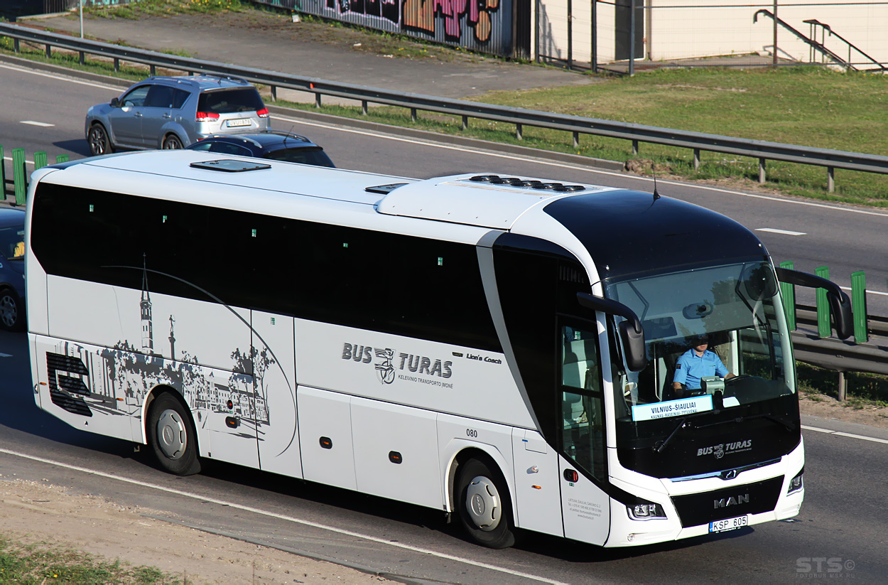 Литва, MAN R07 Lion's Coach RHC424 № 080