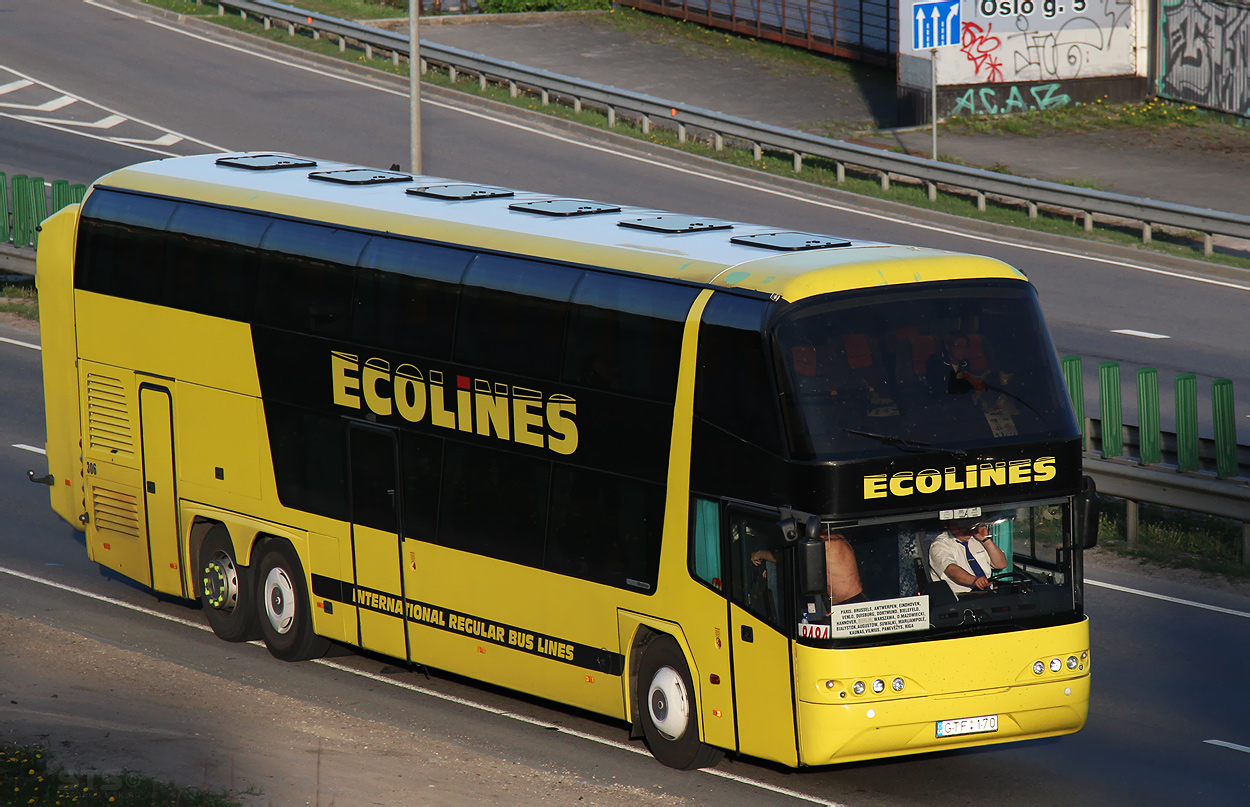 Litvánia, Neoplan PB2 N1122/3L Skyliner L sz.: 306