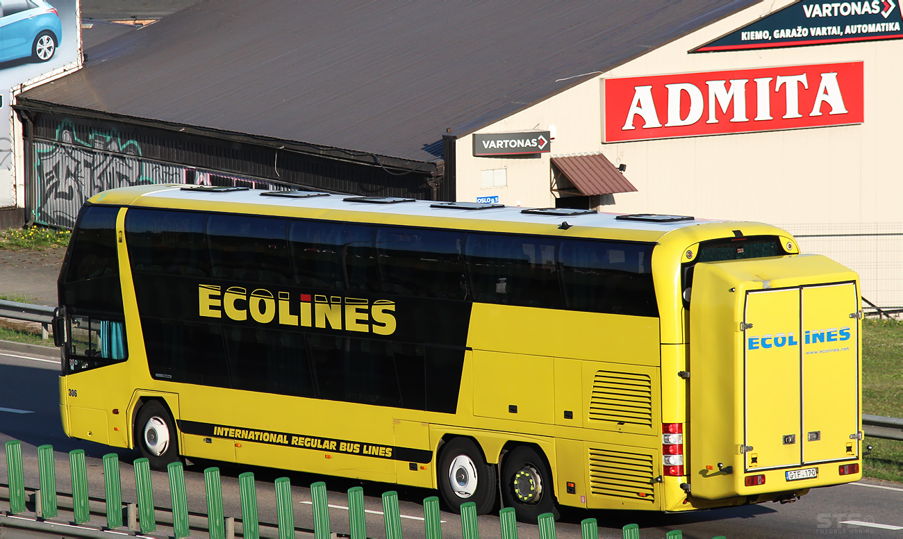 Литва, Neoplan PB2 N1122/3L Skyliner L № 306