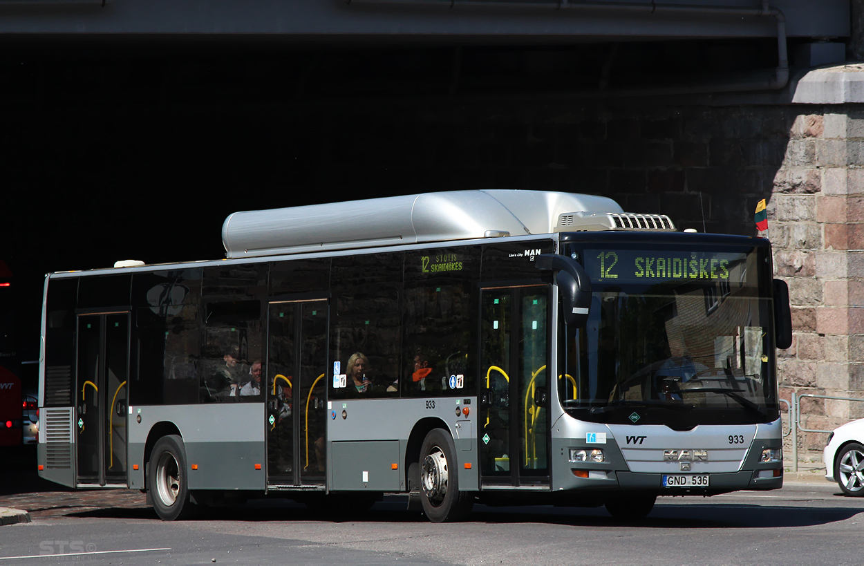 Литва, MAN A21 Lion's City NL273 CNG № 933