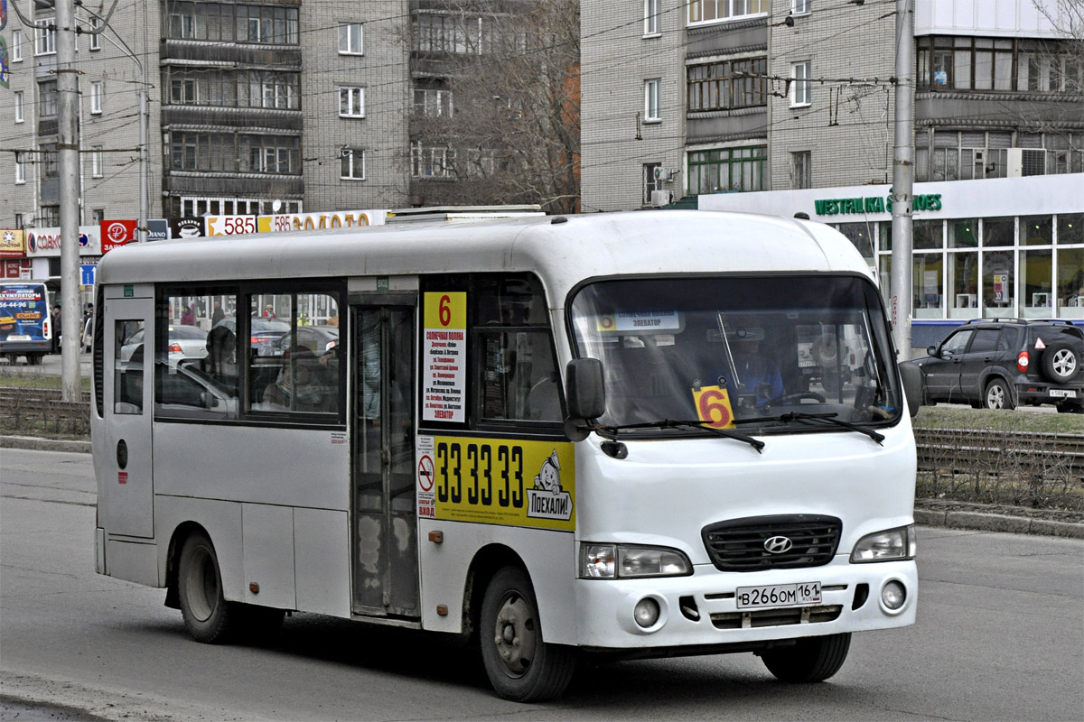 Алтайский край, Hyundai County LWB (ТагАЗ) № В 266 ОМ 161