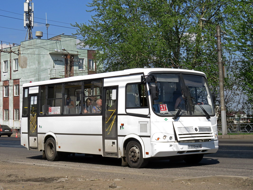 Кировская область, ПАЗ-320412-14 № Т 222 УА 43