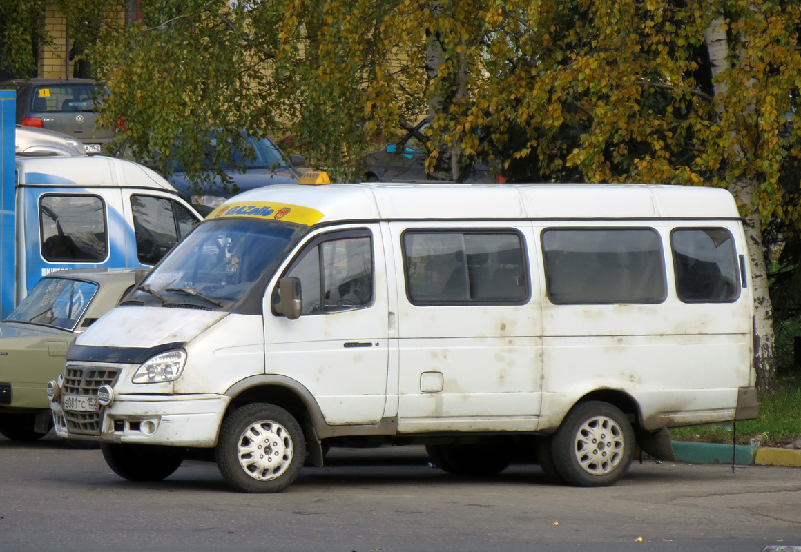 Nizhegorodskaya region, GAZ-322130 (XTH, X96) č. Е 081 ТС 152