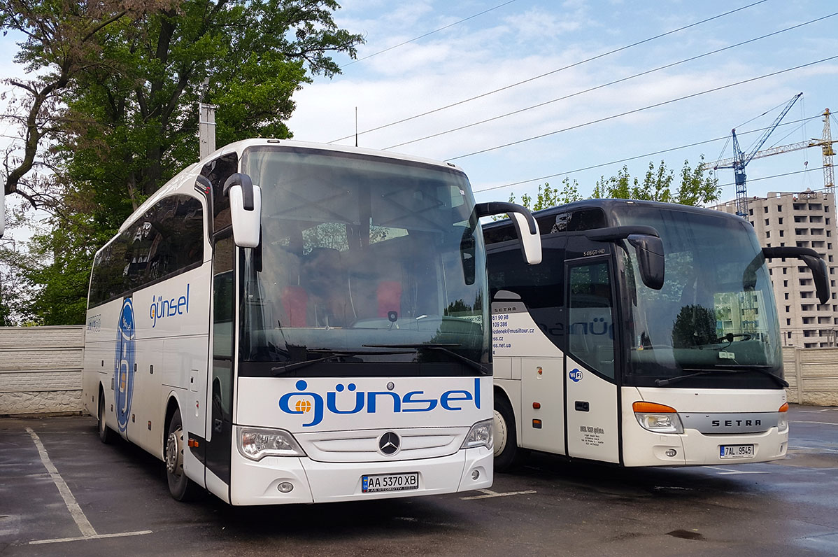 Киев, Mercedes-Benz Travego II SHD 15SHD facelift № AA 5370 XB