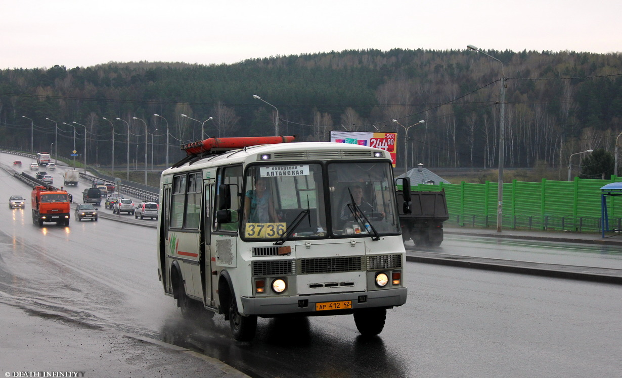 Томская область, ПАЗ-32054 № АР 412 42