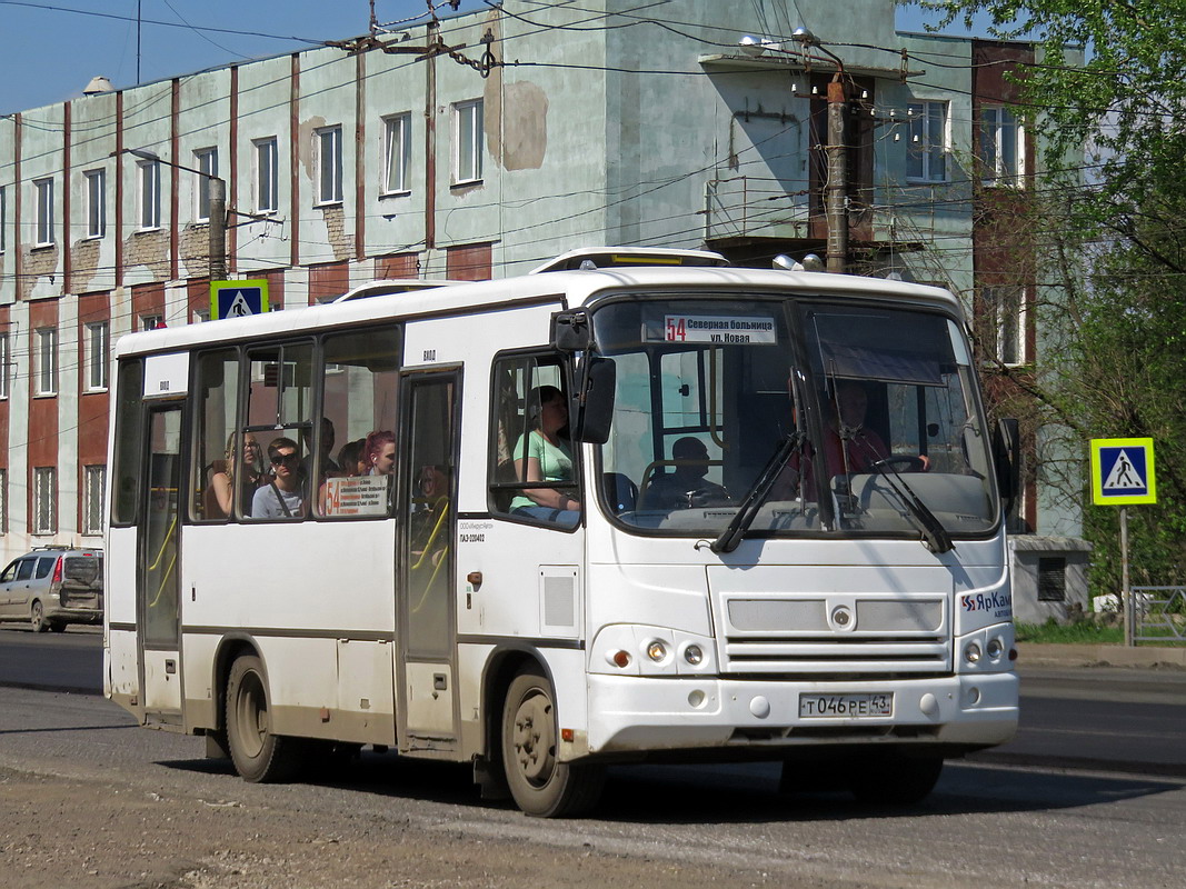 Кировская область, ПАЗ-320402-05 № Т 046 РЕ 43