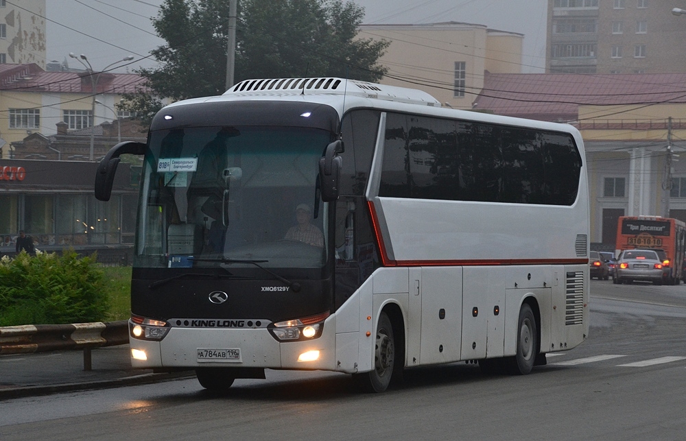 Свердловская область, King Long XMQ6129Y № А 784 АВ 196