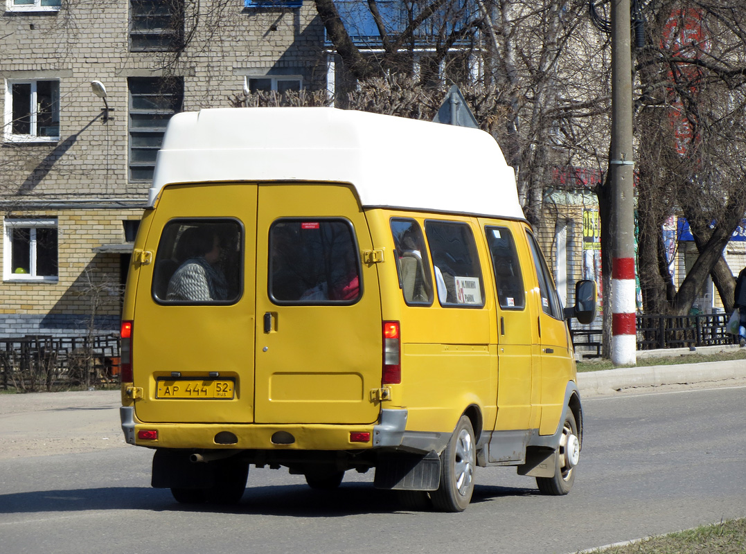 Нижегородская область, ГАЗ-322133 (XTH, X96) № АР 444 52