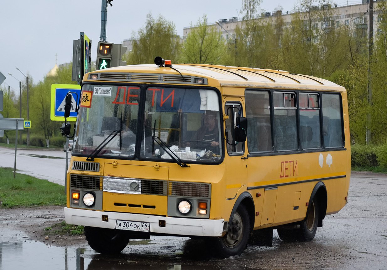 Тверская область, ПАЗ-32053-70 № А 304 ОК 69