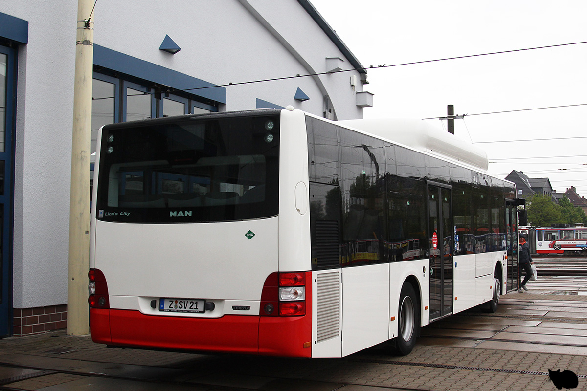 Саксония, MAN A21 Lion's City NL313 CNG № 21