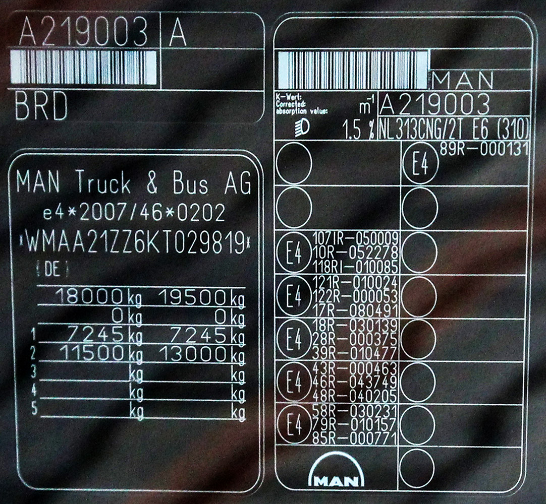 Саксония, MAN A21 Lion's City NL313 CNG № 21