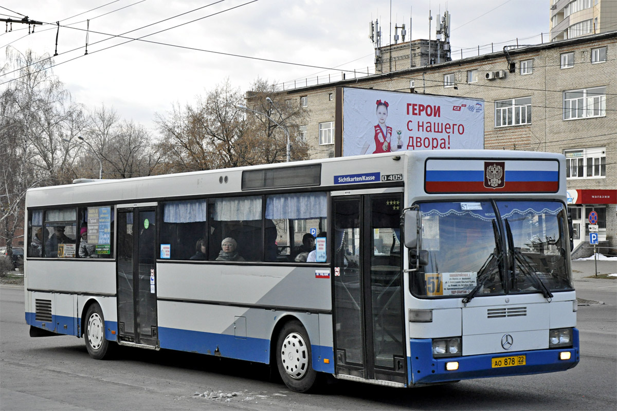 Алтайский край, Mercedes-Benz O405 № АО 878 22