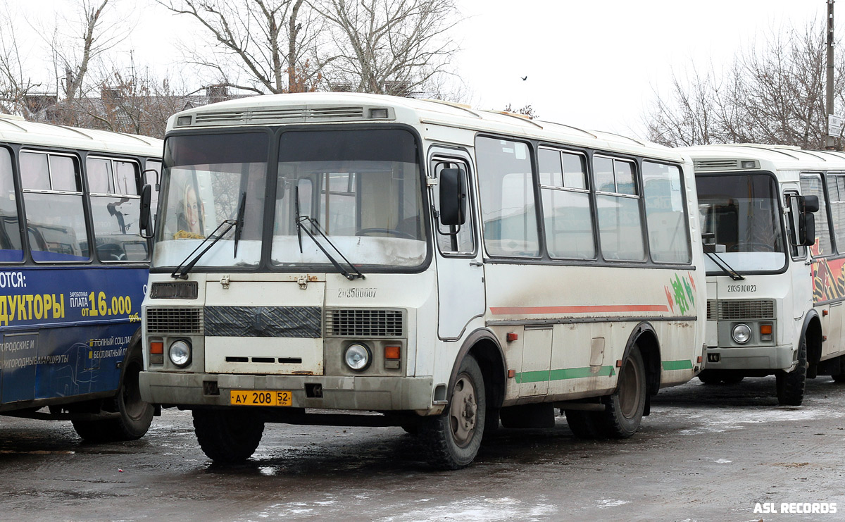 Нижегородская область, ПАЗ-32054 № АУ 208 52