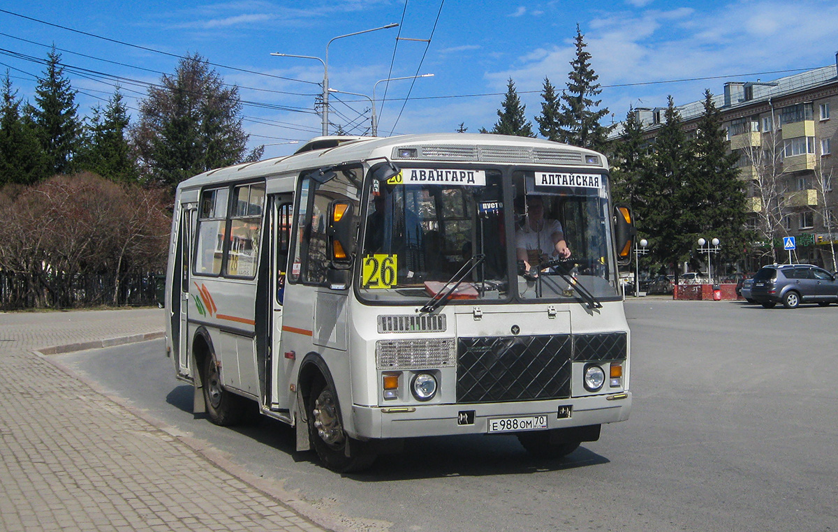 Томская область, ПАЗ-32054 № Е 988 ОМ 70