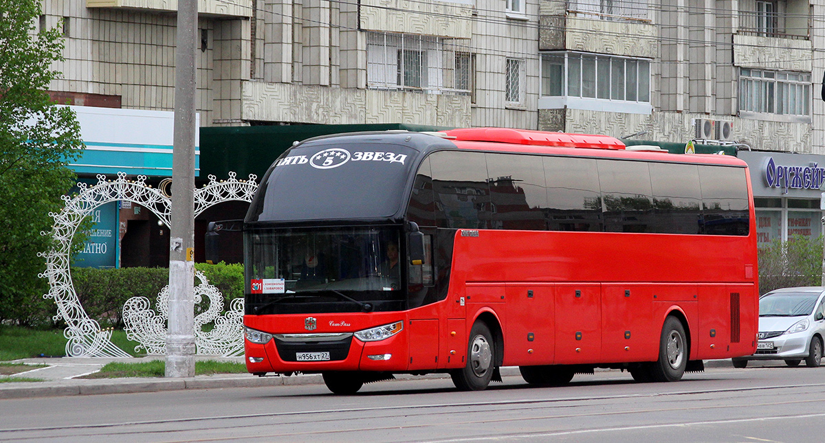 Хабаровский край, Zhong Tong LCK6127H ComPass № Н 956 ХТ 27