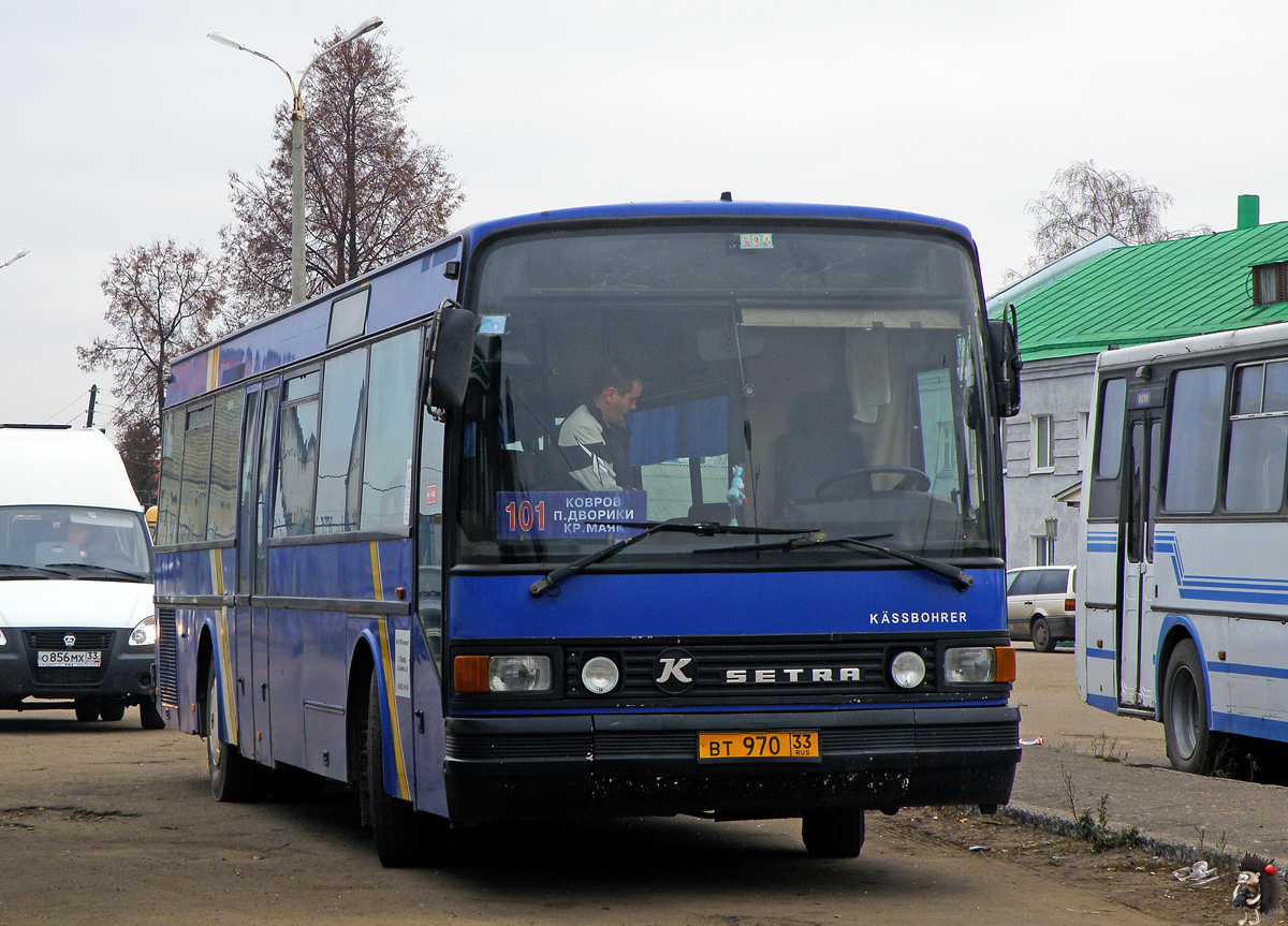 Владимирская область, Setra S215NR № ВТ 970 33