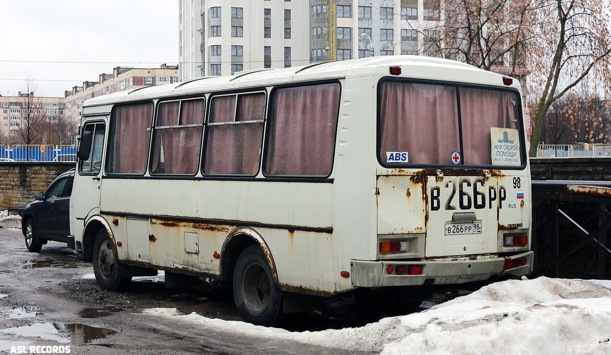 Санкт-Петербург, ПАЗ-32053-110-07 № В 266 РР 98