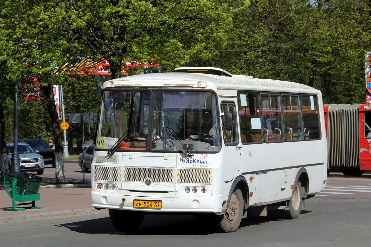 Новгородская область, ПАЗ-32054 № 96