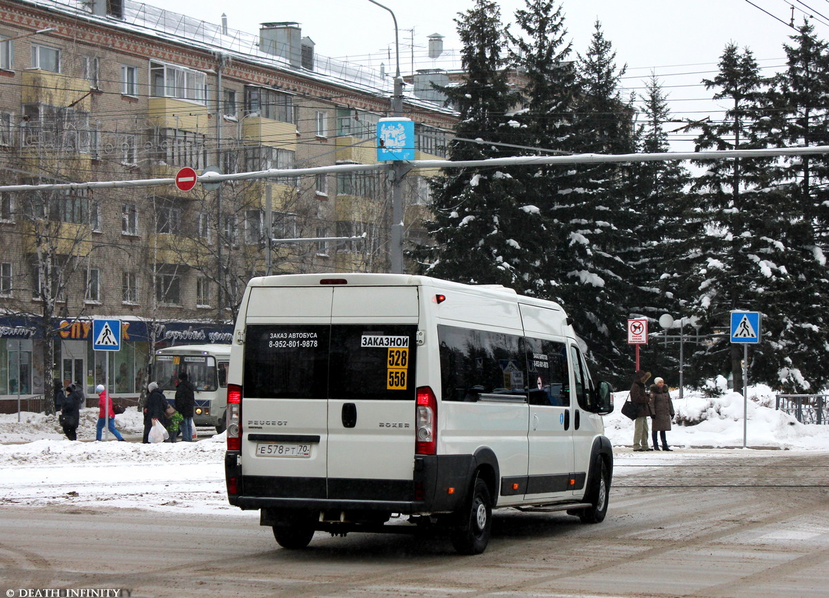 Томская область, Нижегородец-2227SK (Peugeot Boxer) № Е 578 РТ 70