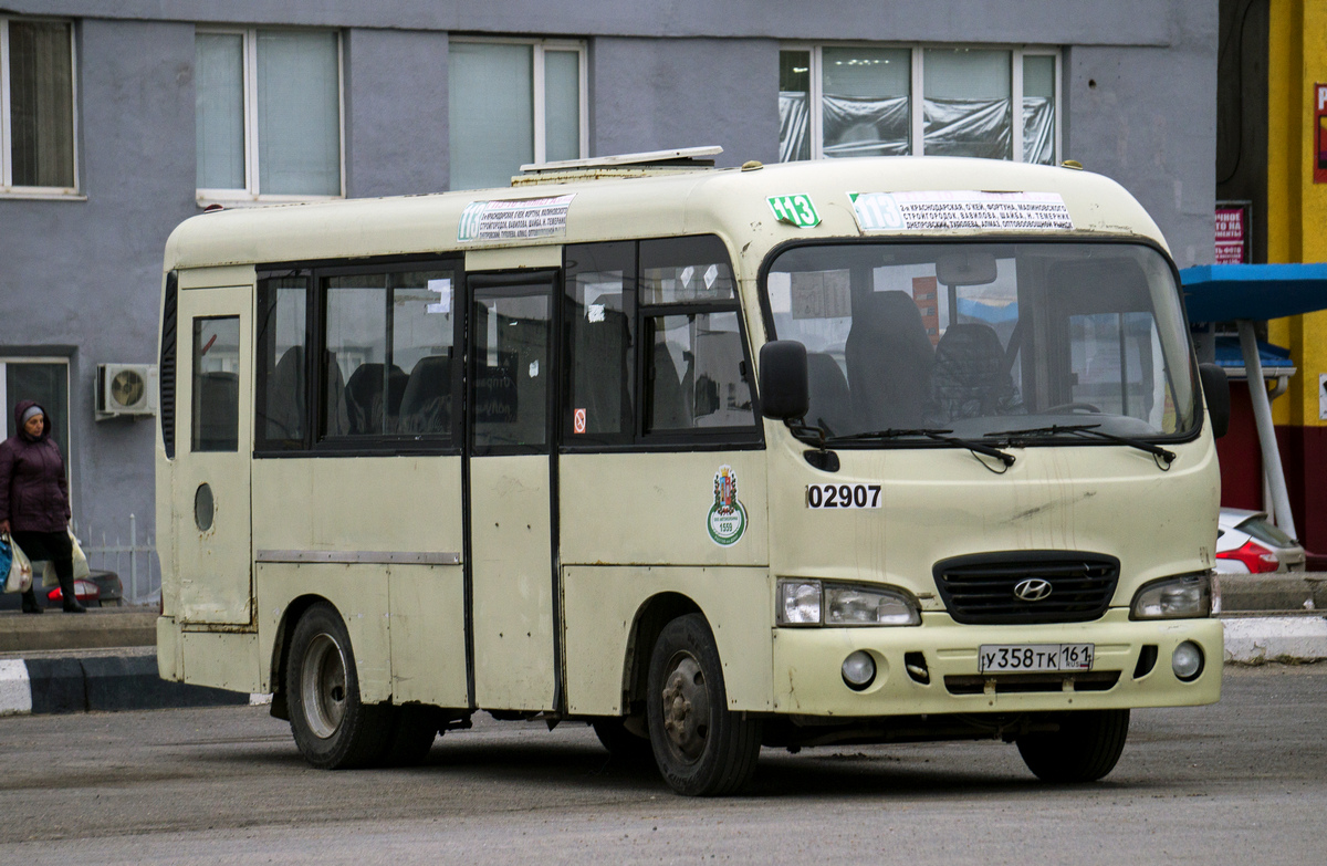 Ростовская область, Hyundai County SWB C08 (РЗГА) № 02907