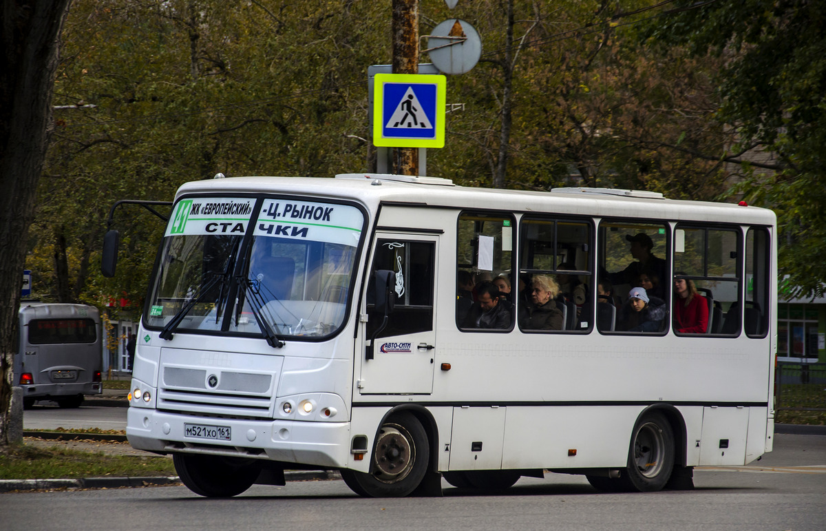 Ростовская область, ПАЗ-320302-11 № М 521 ХО 161