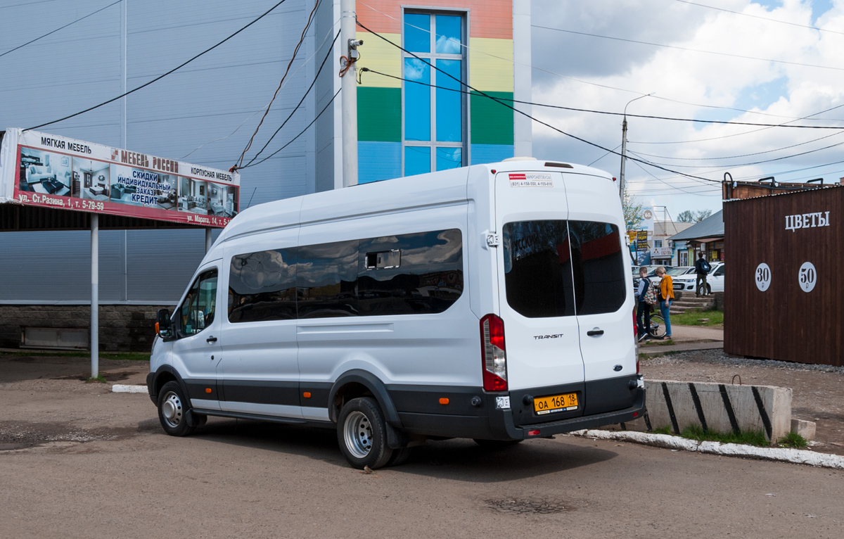 Удмуртия, Ford Transit FBD [RUS] (Z6F.ESG.) № ОА 168 18